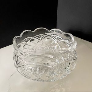7" Scalloped Footed Bowl by Waterford Crystal
